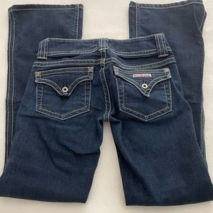 Hudson jeans, flare leg, size 25
